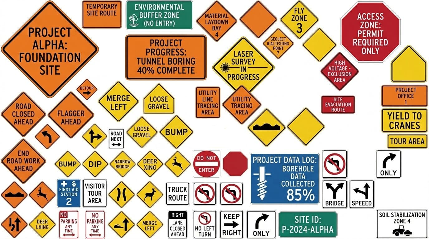 Custom Project Signage