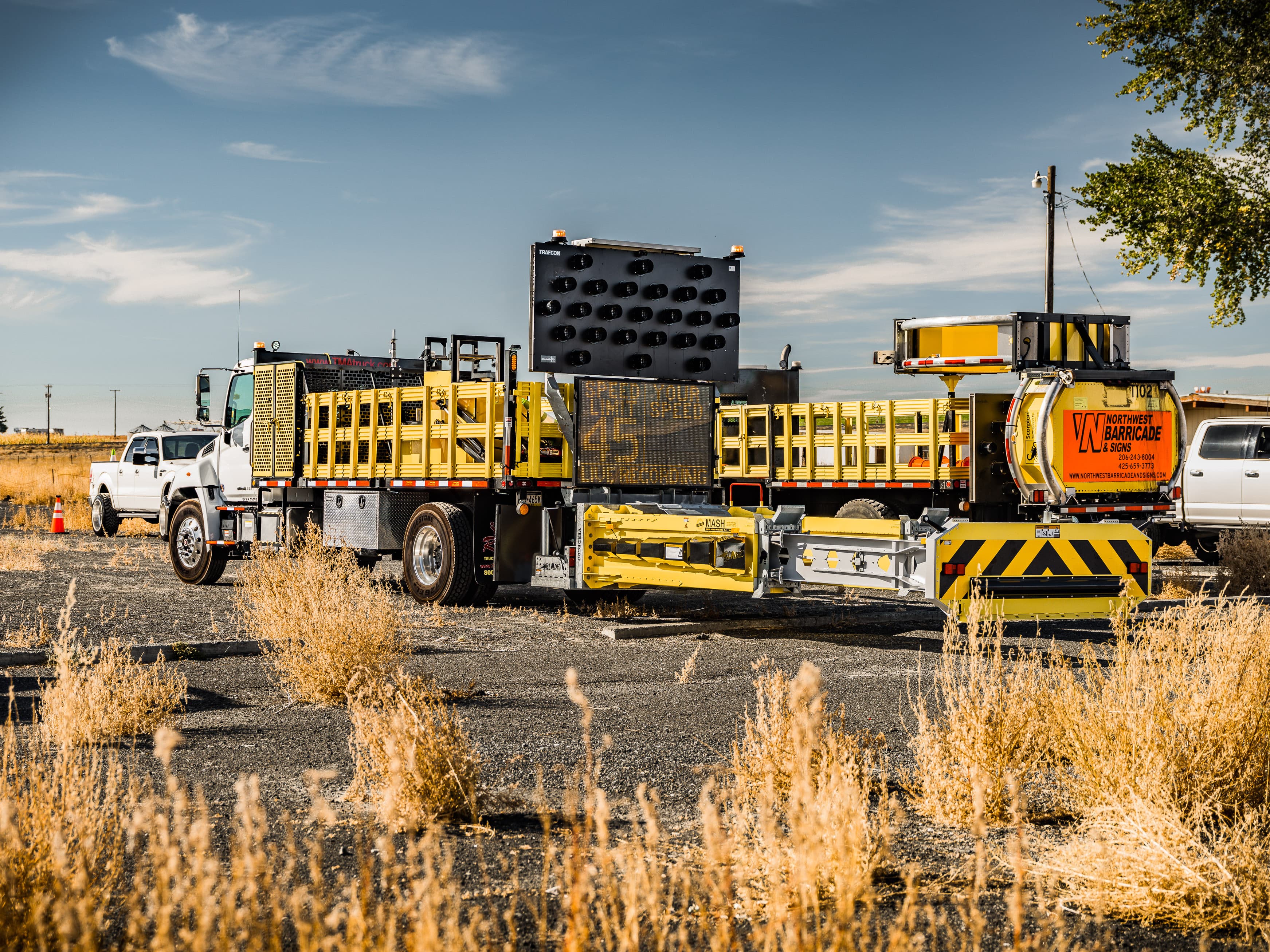 TMA Crash Truck Rental & Crash Cushion Trucks